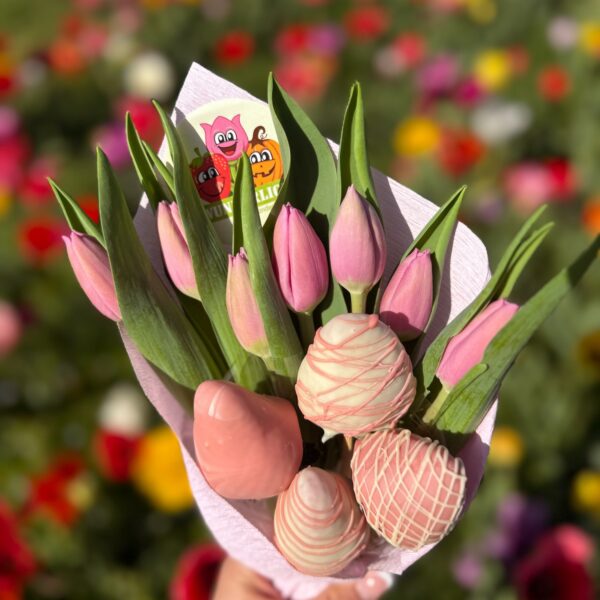 Tulpen & Schoko-Erdbeeren