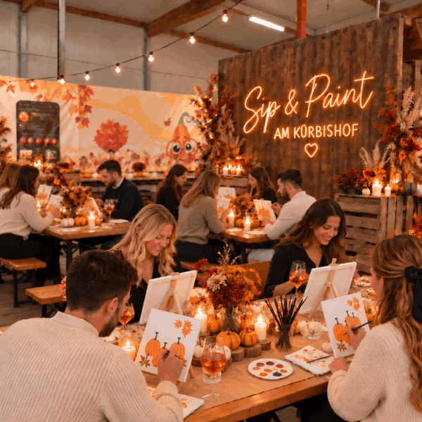 Sip & Paint am Kürbishof Wunderlich