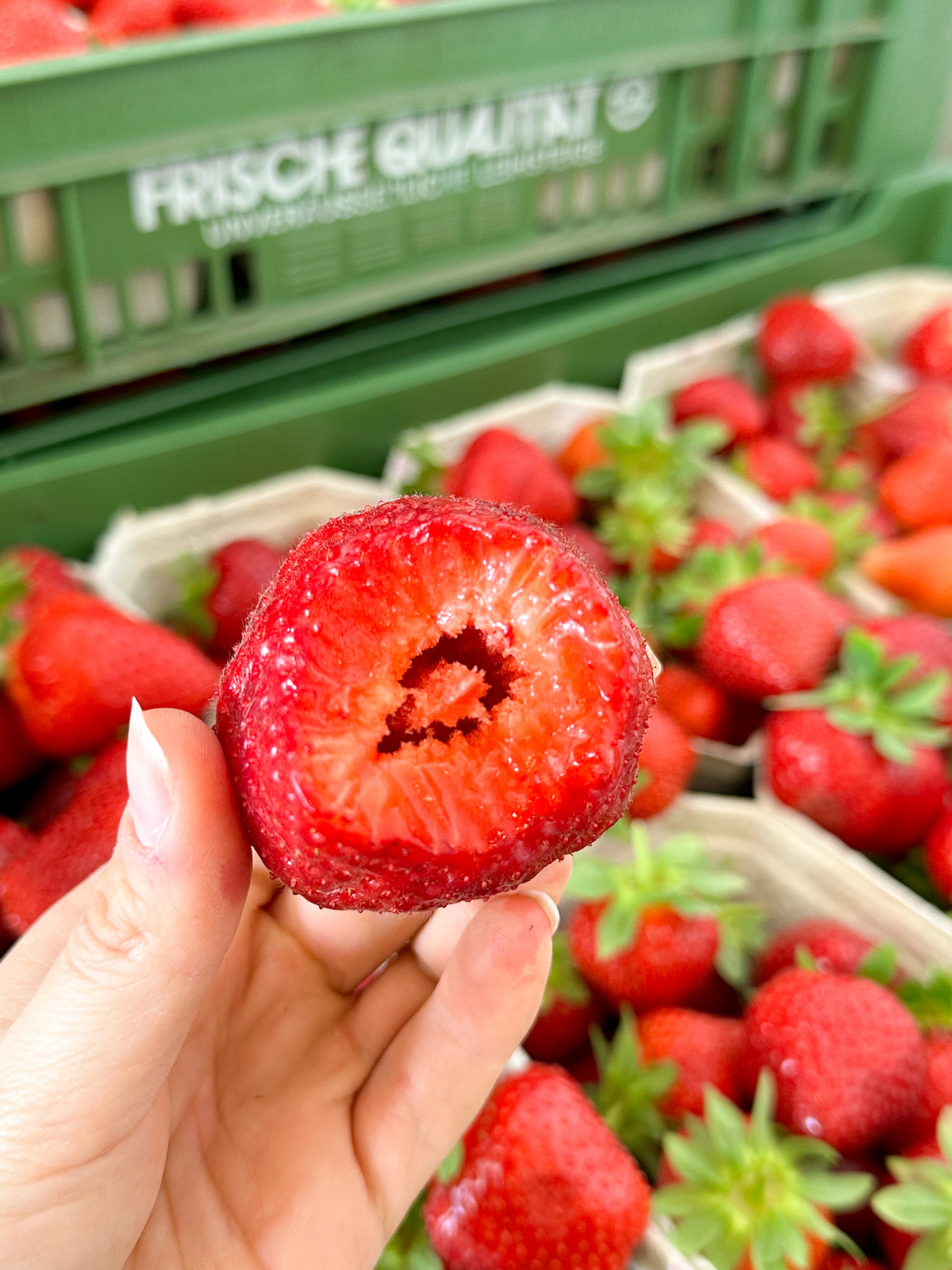 Frische Erdbeeren