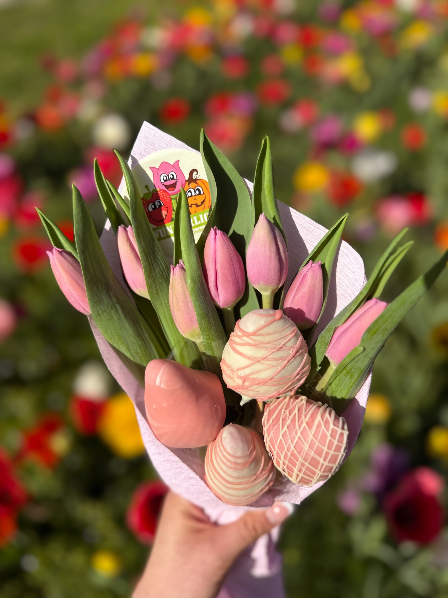 Tulpen & Schoko-Erdbeeren